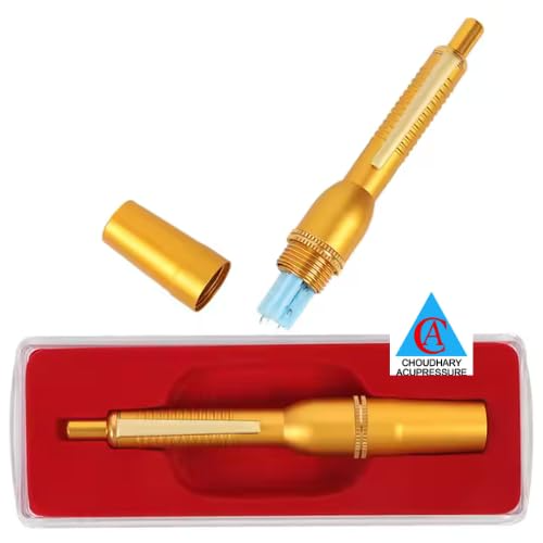 Hijama 3 Pin Pen With 100 Acupuncture Hijama Needles For Cupping Therapy