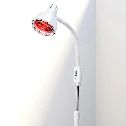 Physiotherapy Infrared Light Therapy 275W Red Infrared Therapy Lamp for Body or Pain Therapy Device with Timer and Adjustable Height Stand