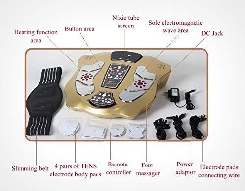 Ultra Therapy Electric Foot Massager Machine for Pain Relief Electric  Acupressure Health Protection Machine, Varicose Veins Electromagnetic Wave, Improve Blood Circulation, Full Body Pain Relief & Relaxation Infrared Massage Therapy