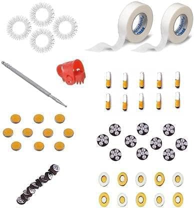 Sujok kit Combo Therapy Magnet Kit Acupressure Kit All in One Byol,Star,Chakra, Ball,Tape, Jimmy Ring, 3BM, Thumb Pressure Combo Pack