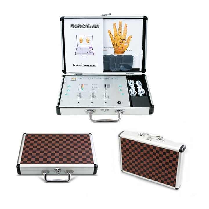 Sujok Hand Diagnosis Device Electromagnetic Therapy Full Body Massager Equipment Full Body Quantum Analyzer Machine For Full Body Check Up Hand Diagnosis Therapy Device Body Detector Machine