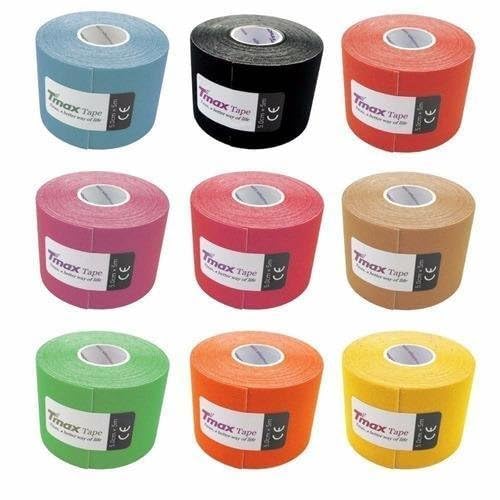 TMAX Kinesiology Tape for Physiotherapy, Sports Injury, Pain Relief Muscle Tape, for Shoulder, Wings, Arms, Ankle K Taping Waterproof Athletic Tape for Pain Support -2 Inch