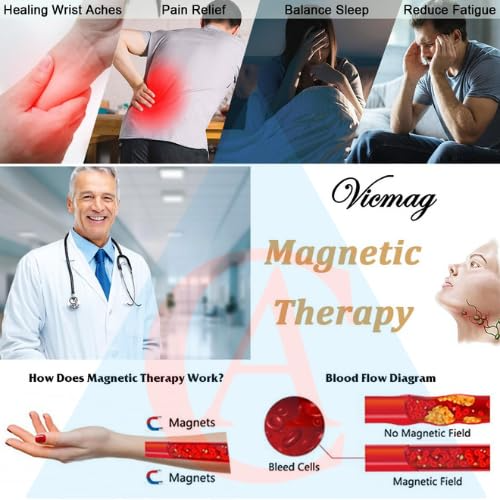 Pack of 2 pcs Magnets Blood Sugar Control Ring Adjustable Magnetic Therapy Ring for Blood Sugar Management Lymphatic Drainage, Pain Relief Multicolour Pack Of 1 pcs (Gold)