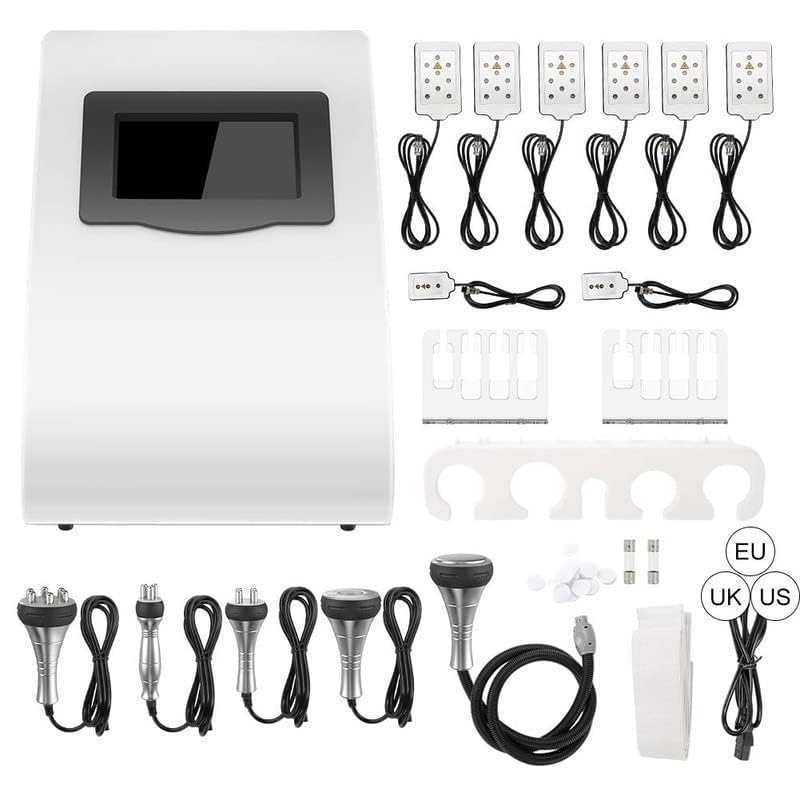 6 in 1 Body Lipo Cavitation Machine (With Training), Lipo Cavitation for Fat Removal | Skin Tightening Machine, Body Skin Light Spa Care for Home or Shop