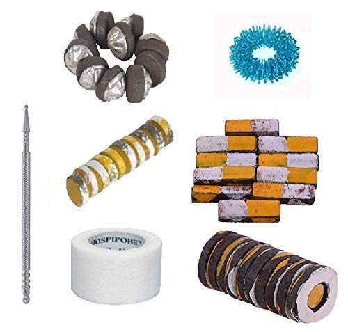 Sujok kit Combo Therapy Magnet Kit Acupressure Kit All in One Byol,Star,Chakra, Ball,Tape, Jimmy Ring, 3BM, Thumb Pressure Combo Pack