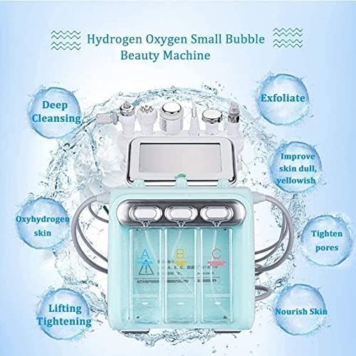7 In 1 Hydrafacial Machine (Double Motor) With Training Video, Hydra Facial Microdermabrasion Machine, Deep Clear Hydrofacials Machine Best For Salons/Parlour & Skin Clinics