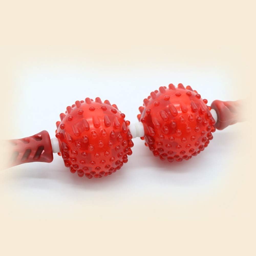 Muscle Roller Massage Stick 45cm Muscle Roller Yoga Massage Roller Ptick Point Body Massager Relieves Cramping Pain and Tension Relief Tool for Foot and Back Recovery Pain Relief