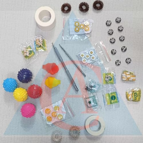 Sujok kit 15in1 Combo Therapy Magnet Kit Acupressure Kit All in One Byol,Star,Chakra, Ball,Tape, Jimmy Ring, 3BM, Thumb Pressure Combo Pack Set