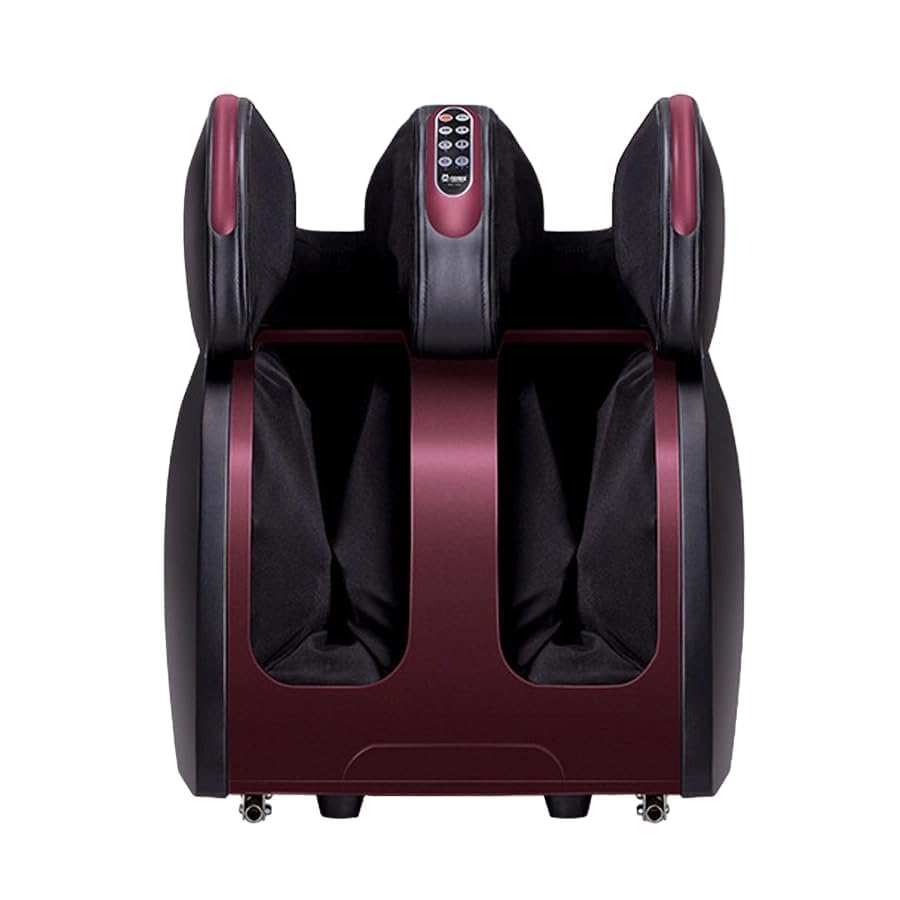 Leg Massager Foot Massager Machine for Pain Relief Electric with Digital Display Feet Massager for Blood Circulation Soothing Heat Removable Cover Foot Calf Machine With Airbags Vibration For Home Calf Thighs Knee Pain Relief