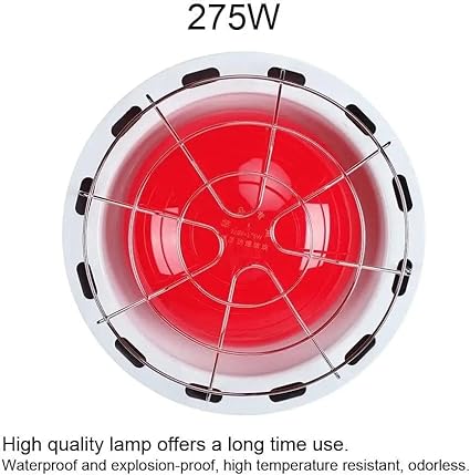 Physiotherapy Infrared Light Therapy 275W Red Infrared Therapy Lamp for Body or Pain Therapy Device with Timer and Adjustable Height Stand