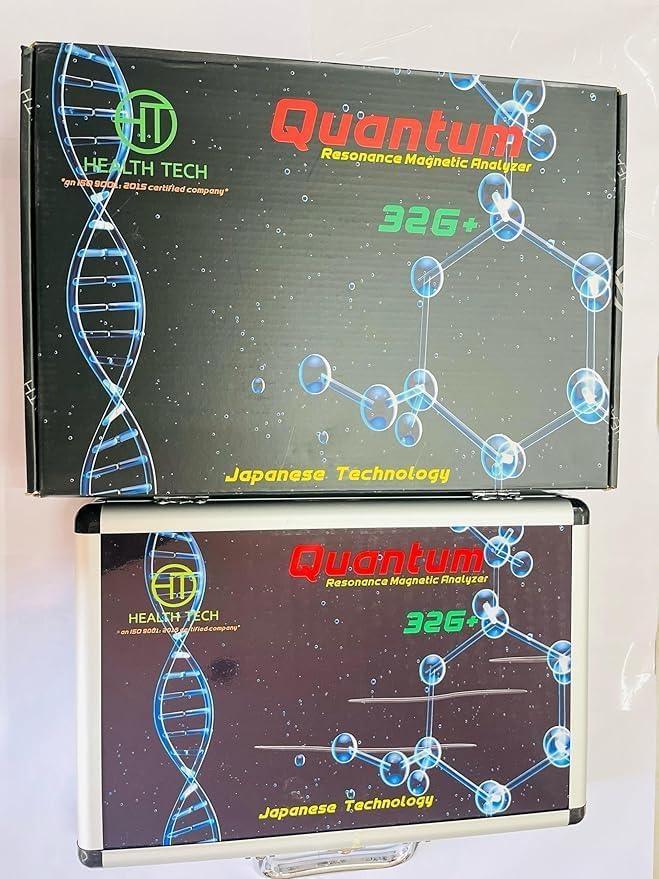 32g+ Quantum Body Analyzer, 32G Bio-Resonance Scanner, Health Checkup Machine with 55 Reports, Windows 7 Compatible