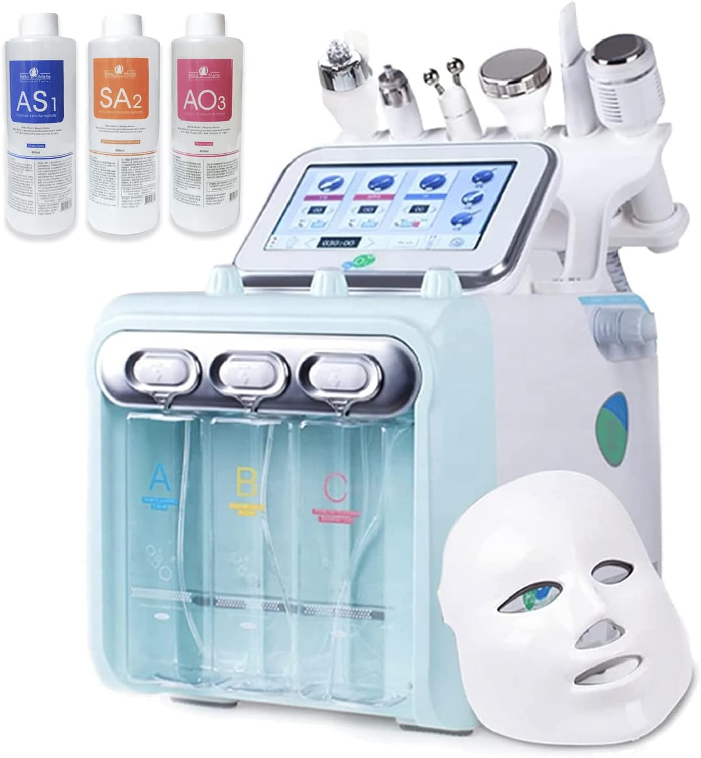 Korean Hydrafacial Machine 7 in 1 Facial Beauty Machine, Professional Hydrogen Oxygen Facial Machine, Hydrafacial Machine Dermabrasion Facial Sprayer Skin Machine