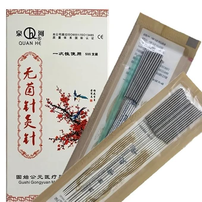 Acupuncture Steel Tube Needles (Pack of 500 Needle) Physiotherapy Dry Needles Sterile Acupuncture Needle