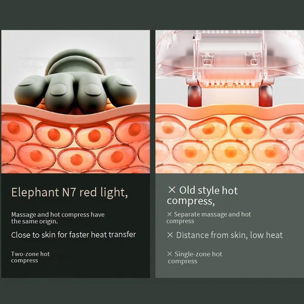 Neck Massager Shiatsu Neck and Back Massager 4D Kneading Massage, Human Hand Design for Pain Relief