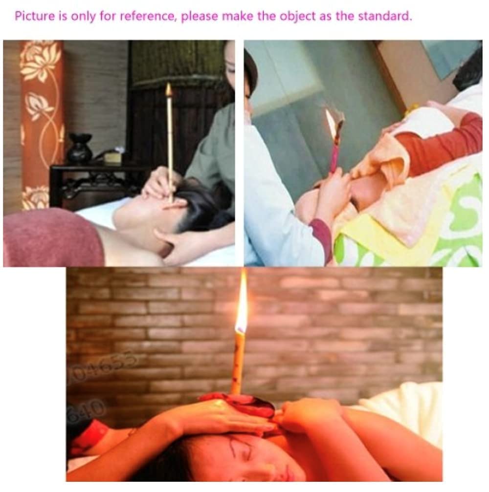 Ear Candles With Ingredients for Ear Treatment, Wax Removal Cleaner and Coning Treatment Ear Wax Removal Cleaner Coning Therapy Fragrance Candling Candles