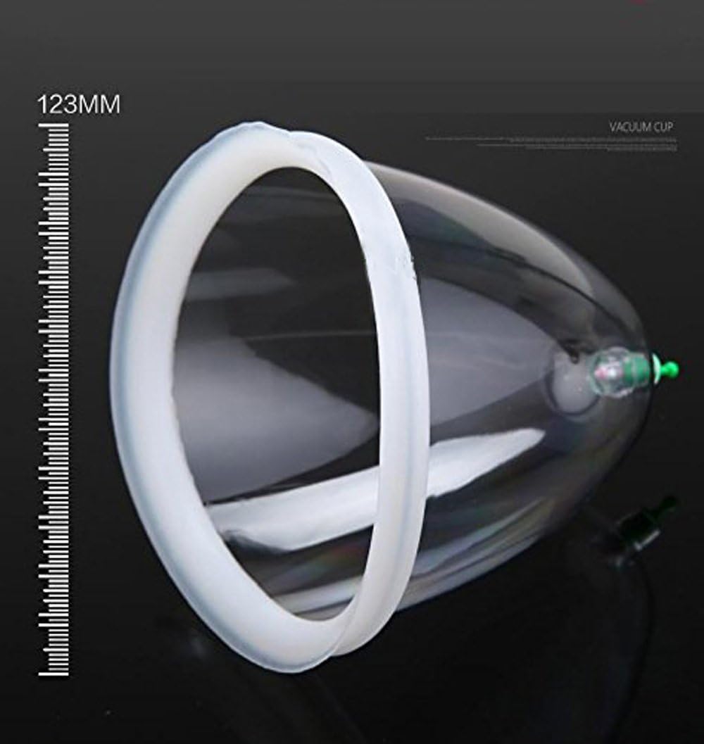 Cupping Cups Woman Bre ast Pump Enlargement Cup Masager Twin 2 Suction Cup with Manual Pump Set Body Cupping Massager