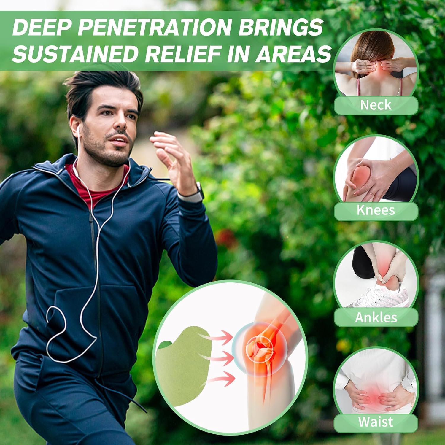 Knee Patch 10pcs Herbal Knee Pain Relief Patches Arthritis Inflammation Patch Sticker Instant Relief from Knee Pain Joint Knee Pain Relief Products Natural Wormwood Extract Patch for Knee