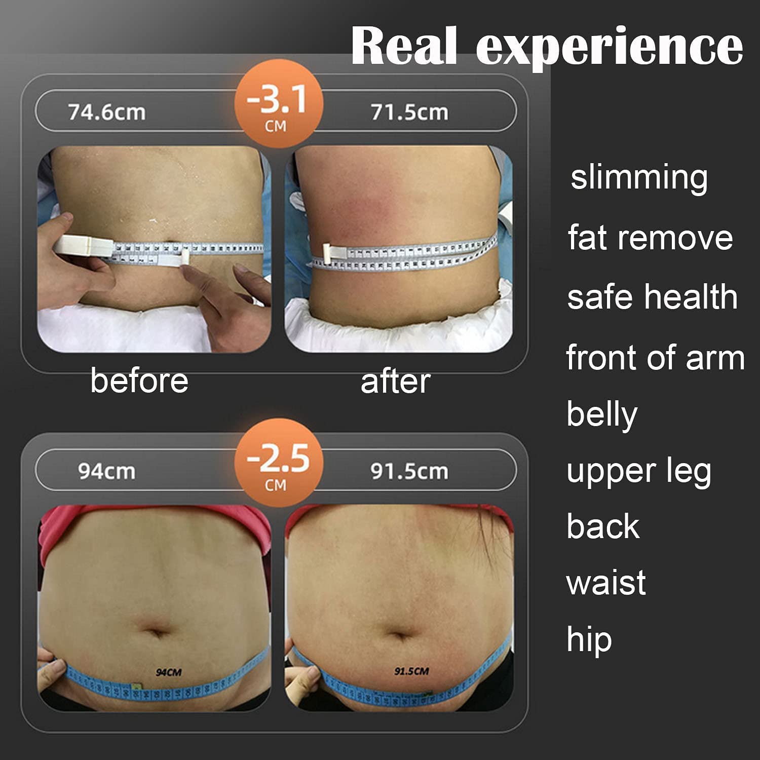 6 in 1 Body Lipo Cavitation Machine (With Training), Lipo Cavitation for Fat Removal | Skin Tightening Machine, Body Skin Light Spa Care for Home or Shop