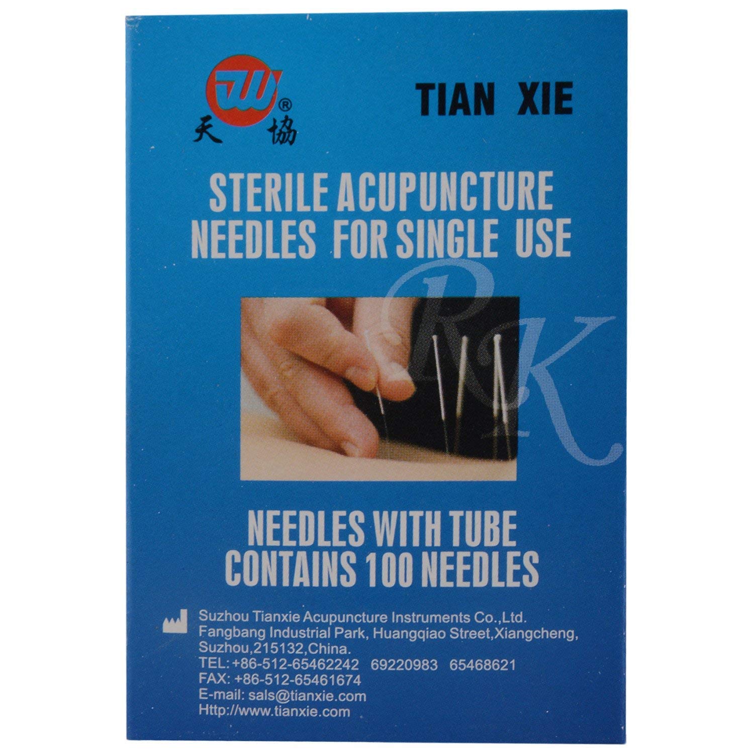 Acupuncture Needles For Single Use Transparent 100pcs Dry Needles for Physiotherapy Dry Needles