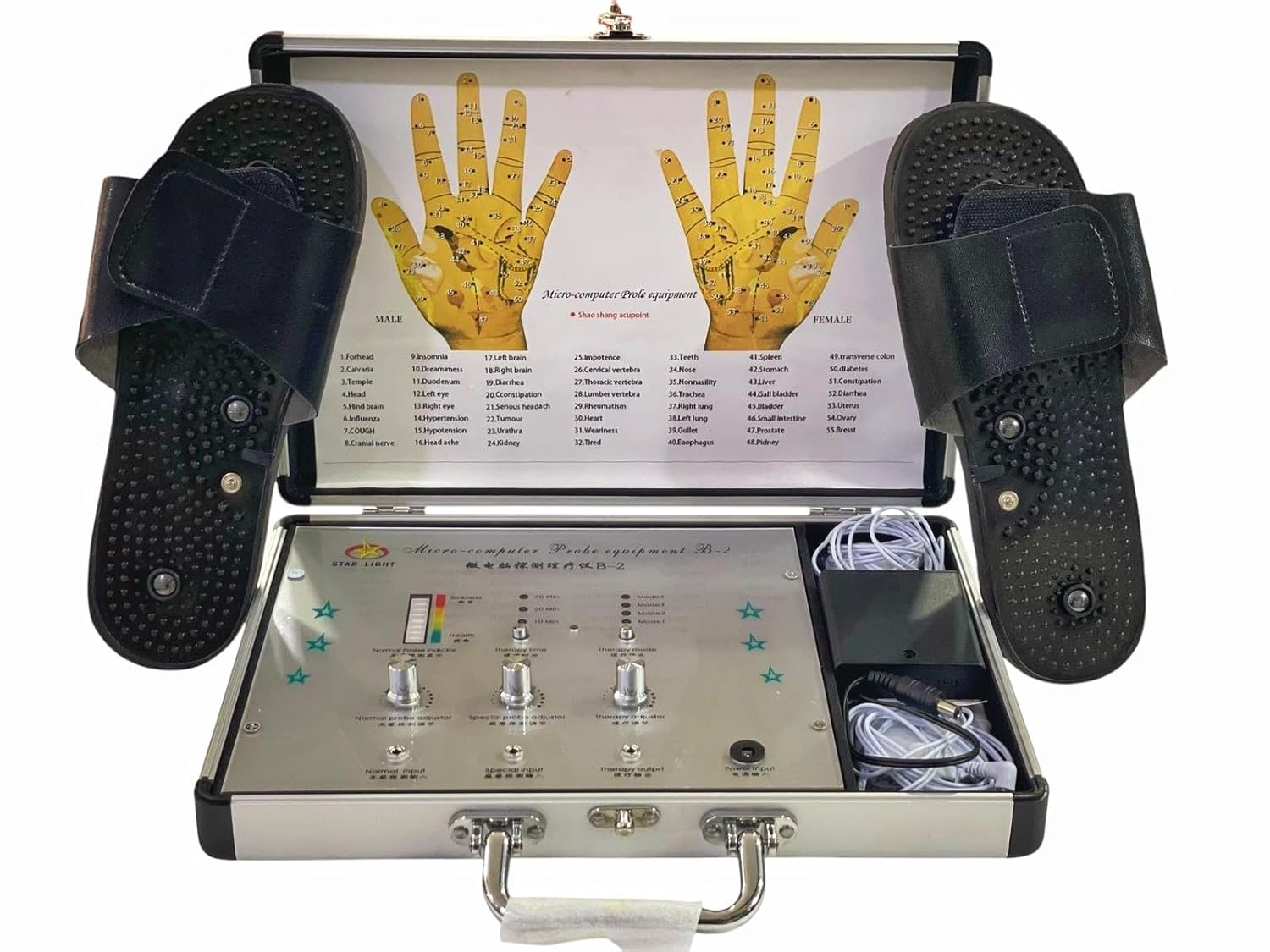Sujok Hand Diagnosis Device Electromagnetic Therapy Full Body Massager Equipment Full Body Quantum Analyzer Machine For Full Body Check Up Hand Diagnosis Therapy Device Body Detector Machine