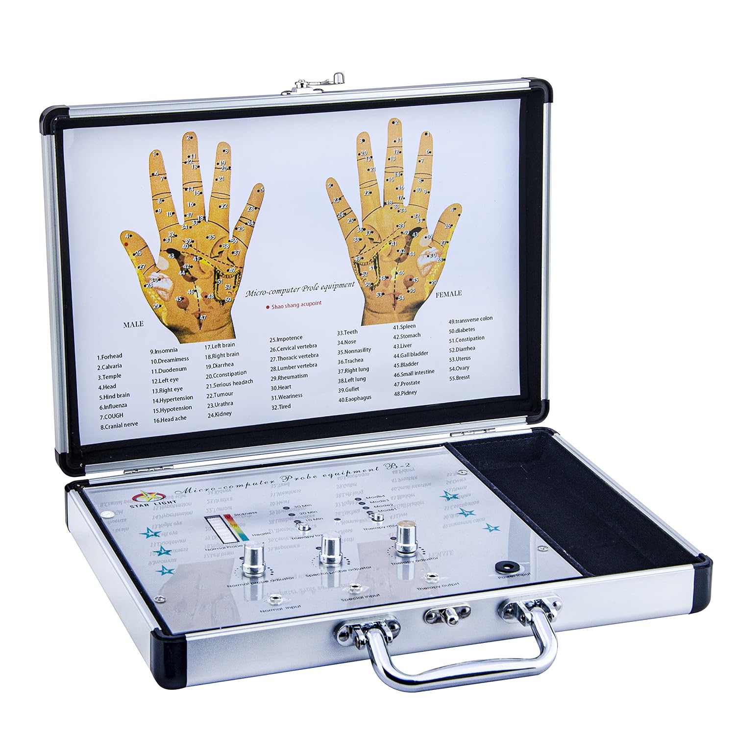 Sujok Hand Diagnosis Device Electromagnetic Therapy Full Body Massager Equipment Full Body Quantum Analyzer Machine For Full Body Check Up Hand Diagnosis Therapy Device Body Detector Machine