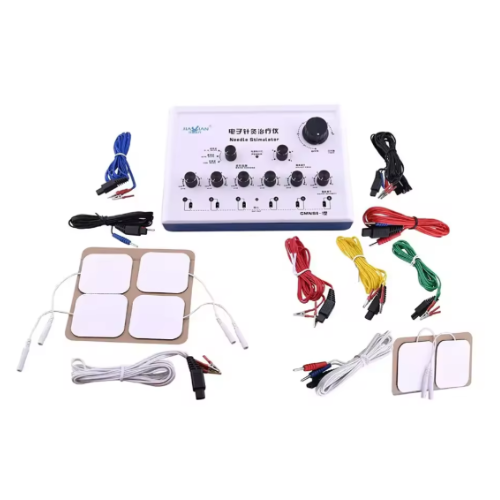Acupuncture Stimulator Machine Electric Acupuncture Needle Stimulator Massager Machine Physiotherapy Dry Needle Stimulation Massager 6 Channels