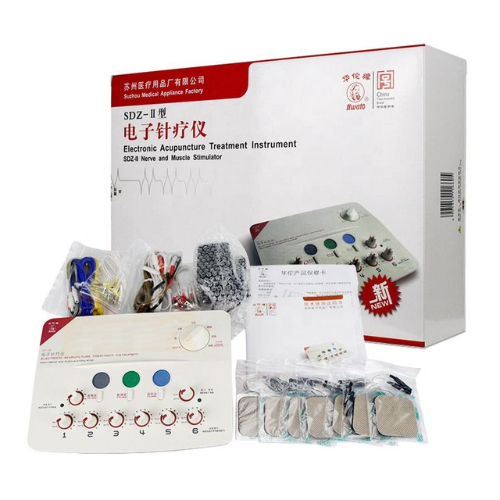 Acupuncture Stimulator Machine Electric Acupuncture Needle Stimulator Massager Machine Physiotherapy Dry Needle Stimulation Massager 6 Channels