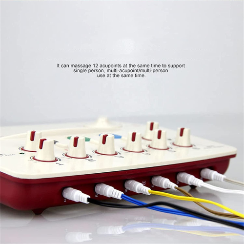 Acupuncture Stimulator Machine Electric Acupuncture Needle Stimulator Massager Machine Physiotherapy Dry Needle Stimulation Massager 6 Channels