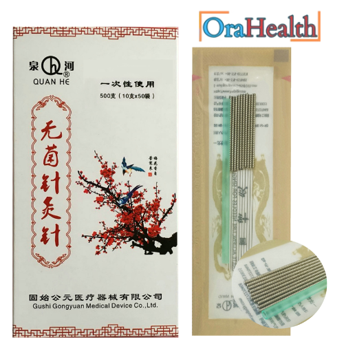 Acupuncture Steel Tube Needles (Pack of 500 Needle) Physiotherapy Dry Needles Sterile Acupuncture Needle