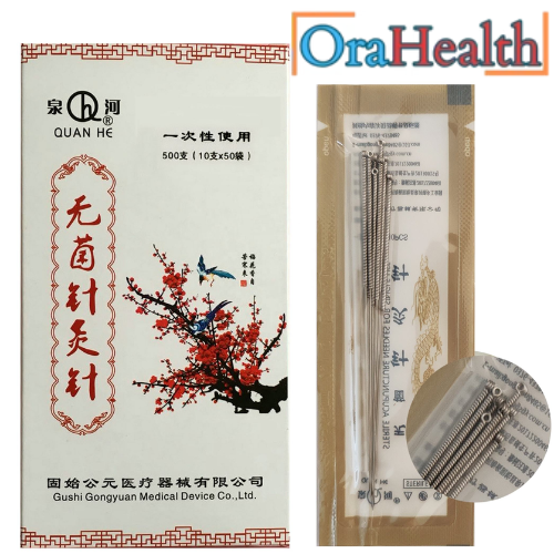 Acupuncture Steel Tube Needles (Pack of 500 Needle) Physiotherapy Dry Needles Sterile Acupuncture Needle