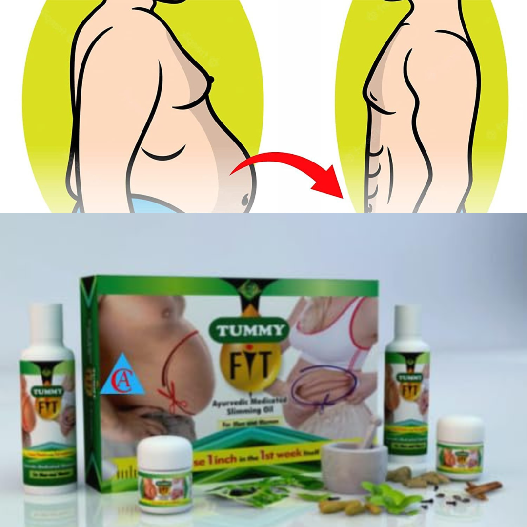 Tummy Slimming Cream and Oil 4pcs Combo Pack Tummy Fit Ayurvedic Silmming Oil Waist & Tummy Trim Fights Cellulite and Reduces Flab For a Flatter and Firmer Waist Helps Tone Muscles