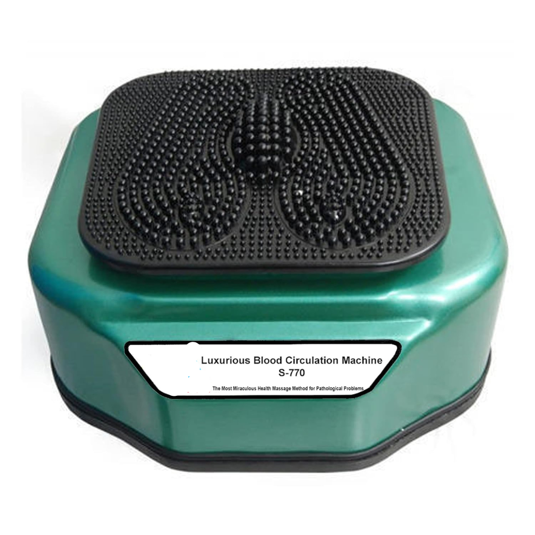 Blood Circulation Machine With Metal Body 28 Magnets With Infrared Lights Massager 185 Watt (Blue) With 3 Years Warranty