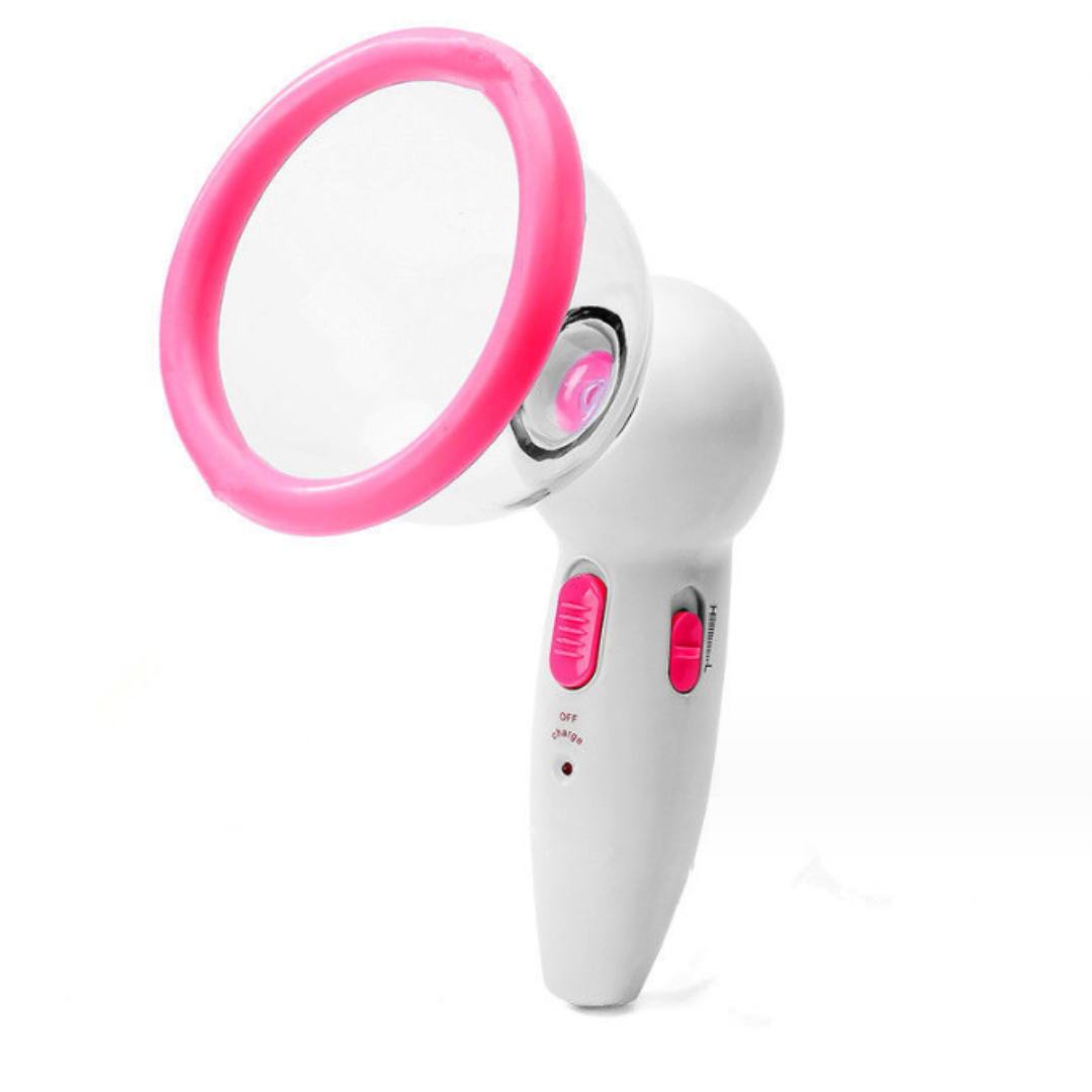 Electric Chest Breast Massager Cupping Cup Set, Breast Enhancement Instrument, for Women Lift Breast Growth and Anti Sagging Massage Stimulator, Single Cup